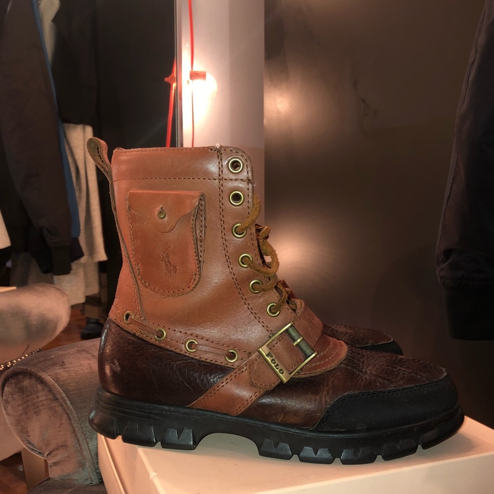 Beautiful classic polo rain/snow boots 🔥🐎